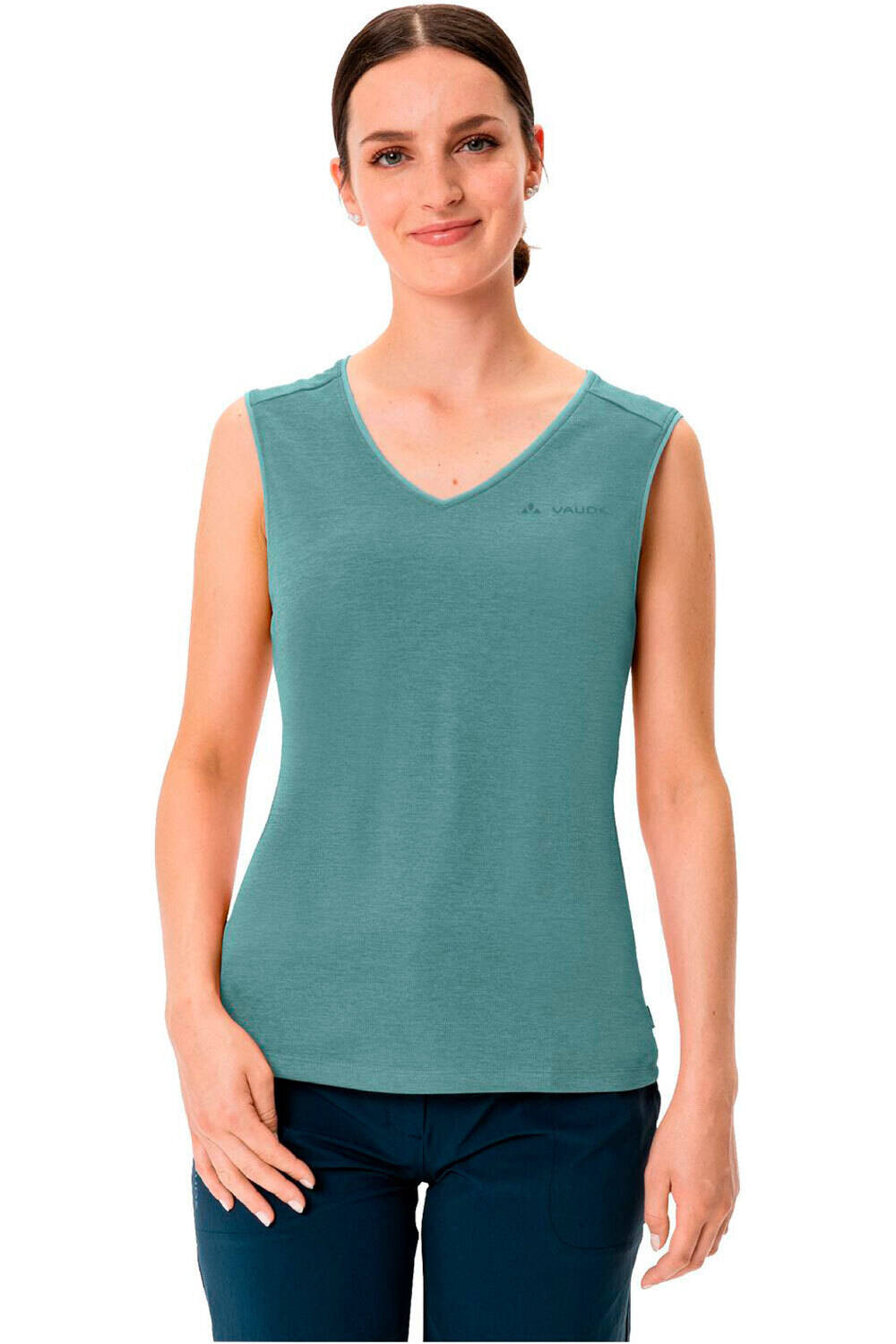 Vaude camiseta tirantes Women  s Essential Top vista frontal