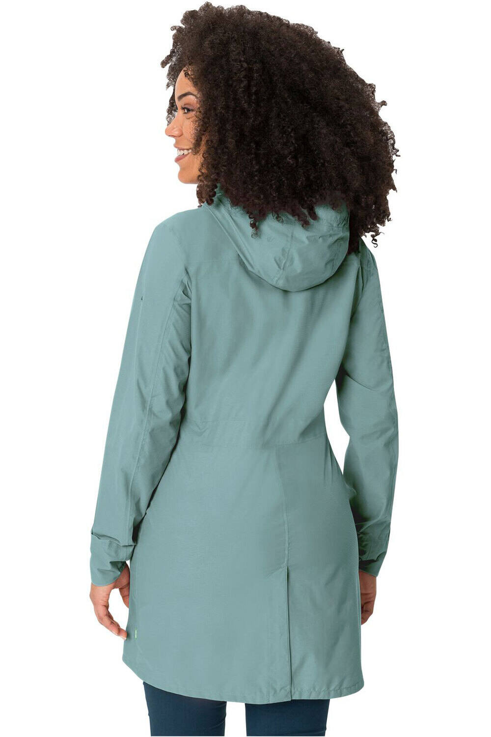 Vaude chaqueta impermeable mujer Women  s Kapsiki Coat II vista trasera