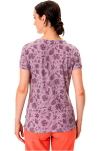 Vaude camiseta montaña manga corta mujer Women  s Skomer AOP T-Shirt vista trasera