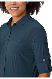 Vaude camisa montaña manga larga mujer Women  s Skomer LS Shirt vista detalle