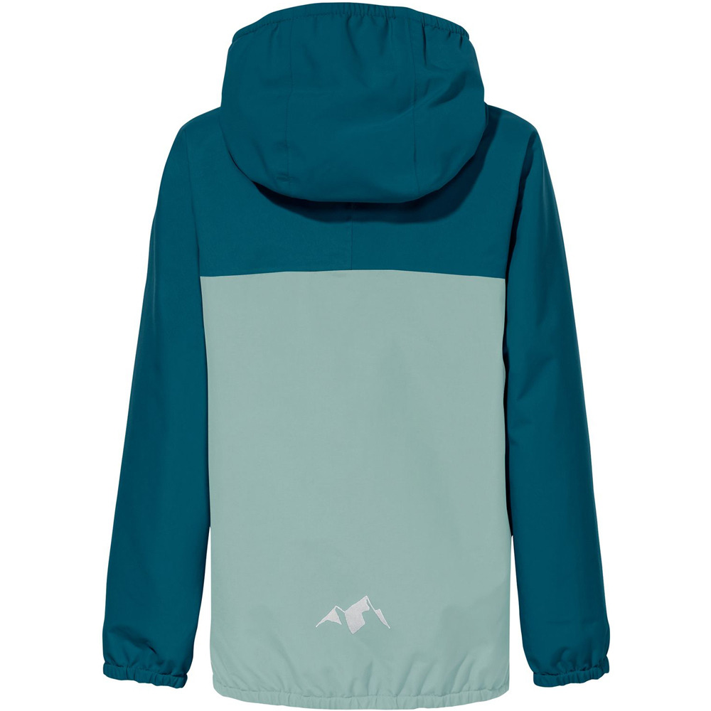 Vaude chaqueta impermeable niño Kids Turaco Jacket II vista trasera