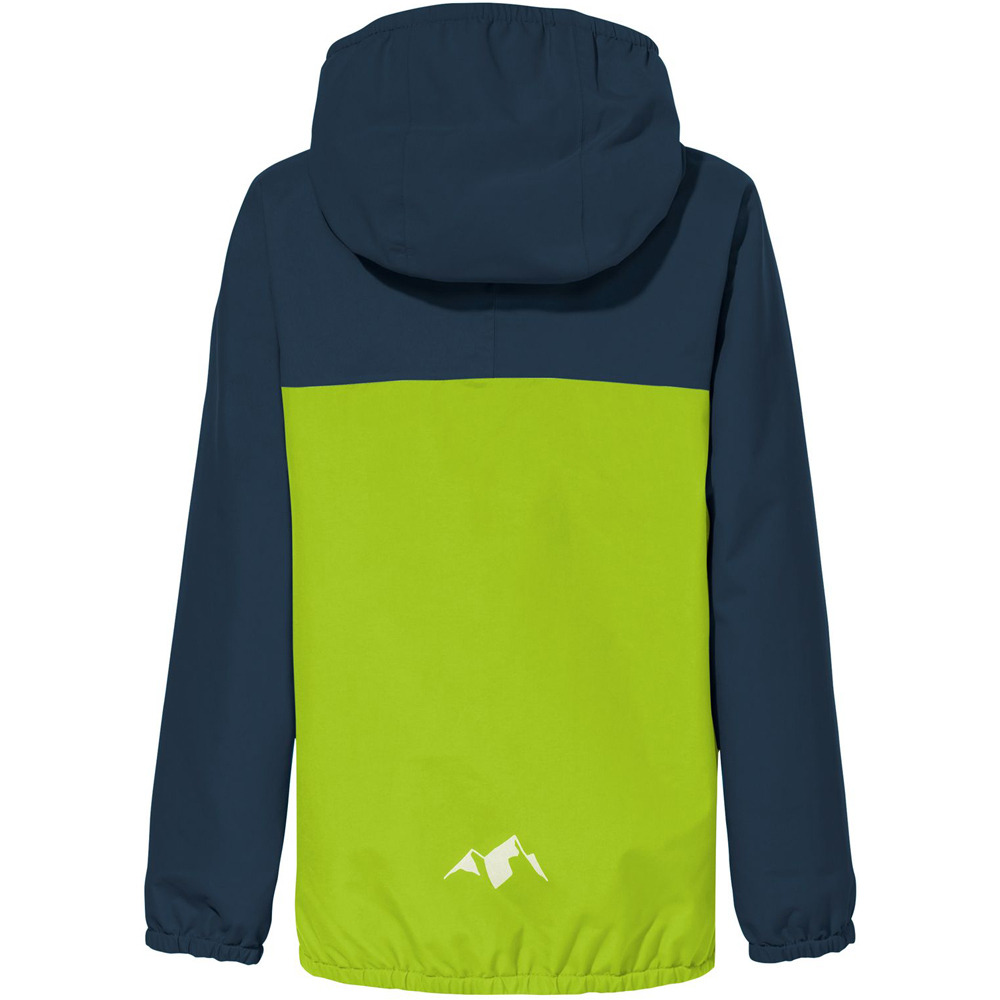 Vaude chaqueta impermeable niño Kids Turaco Jacket II vista trasera