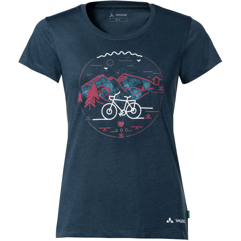 Vaude camiseta montaña manga corta mujer Women  s Cyclist T-Shirt V 04