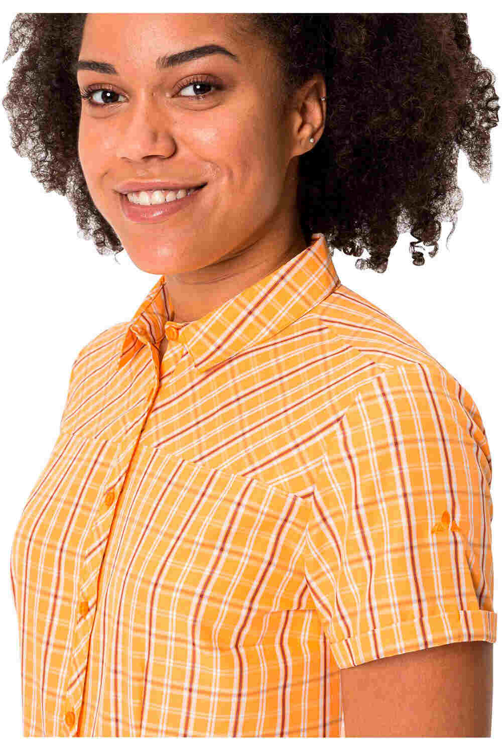 Vaude camisa montaña manga larga mujer Women  s Tacun Shirt II vista detalle