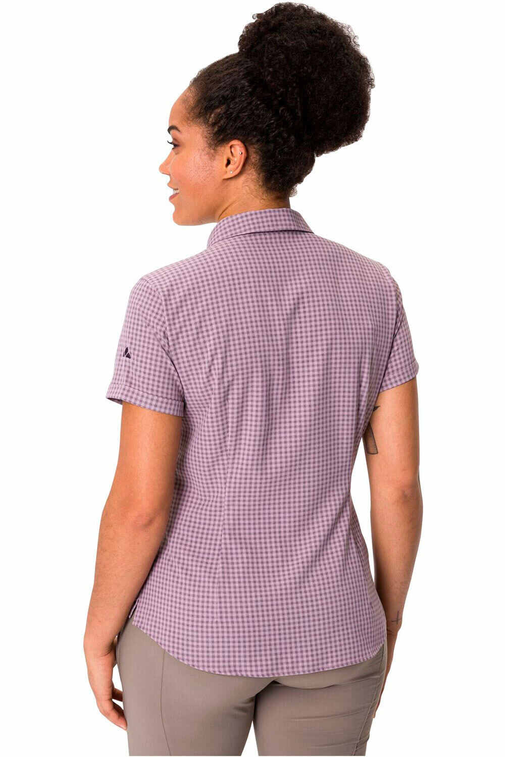 Vaude camisa montaña manga corta mujer Women  s Seiland Shirt III vista trasera