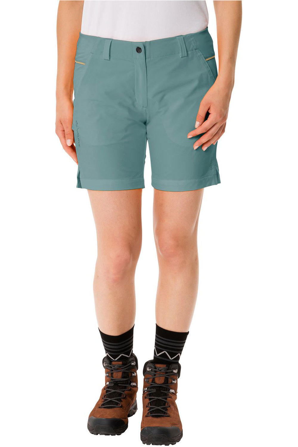 Vaude pantalón corto montaña mujer Women  s Skomer Shorts III vista frontal