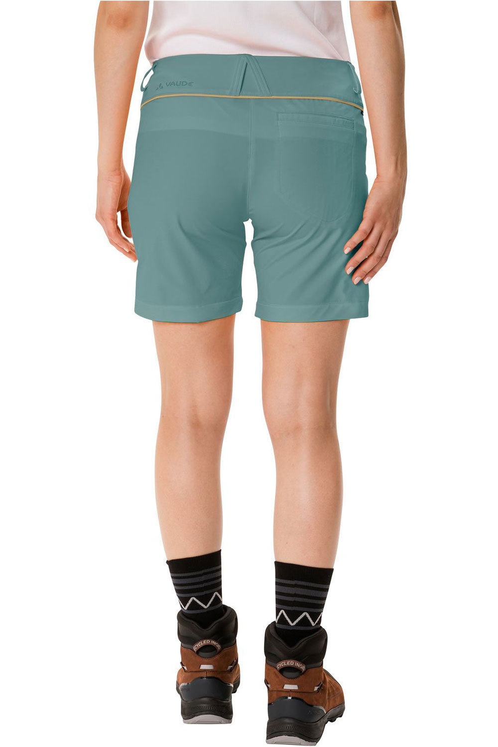 Vaude pantalón corto montaña mujer Women  s Skomer Shorts III vista trasera