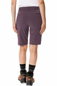 Vaude pantalón corto montaña mujer Women  s Farley Stretch Shorts II vista trasera