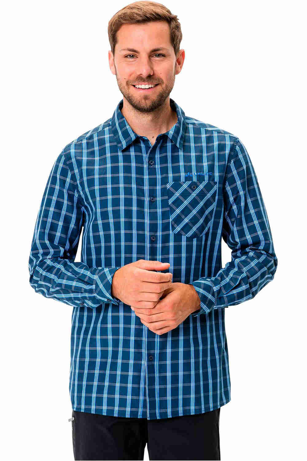 Vaude camisa montaña manga larga hombre Men  s Albsteig LS Shirt III vista frontal
