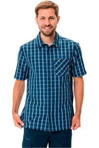 Vaude camisa montaña manga corta hombre Men  s Albsteig Shirt III vista frontal