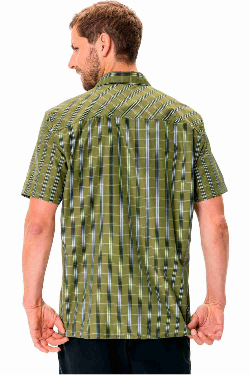 Vaude camisa montaña manga corta hombre Men  s Albsteig Shirt III vista trasera