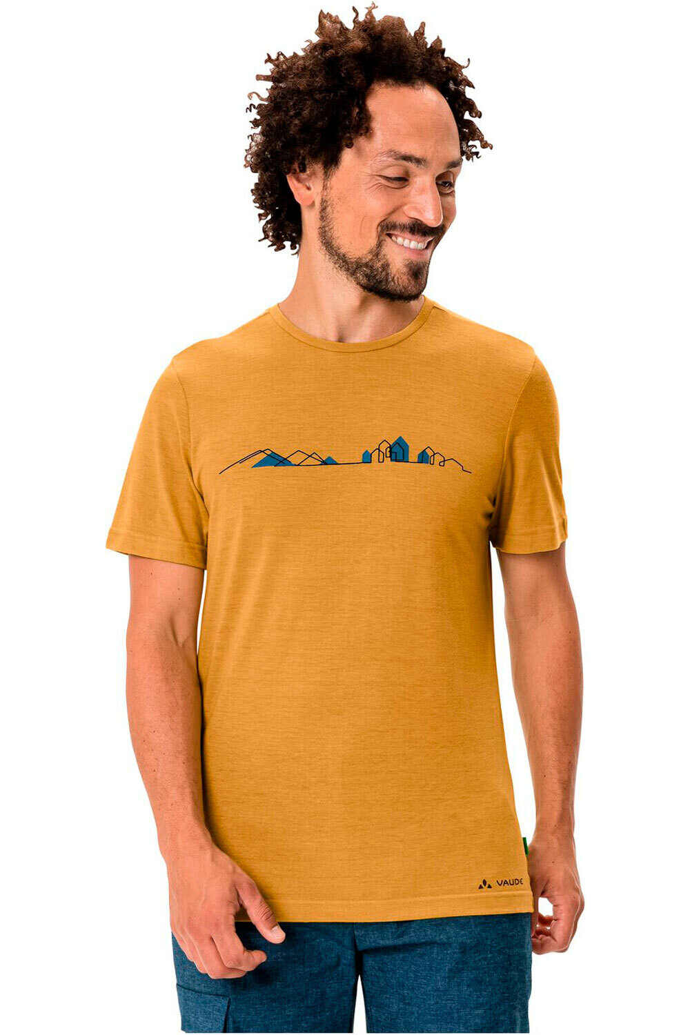 Vaude camiseta montaña manga corta hombre Men's Redmont T-Shirt II vista frontal
