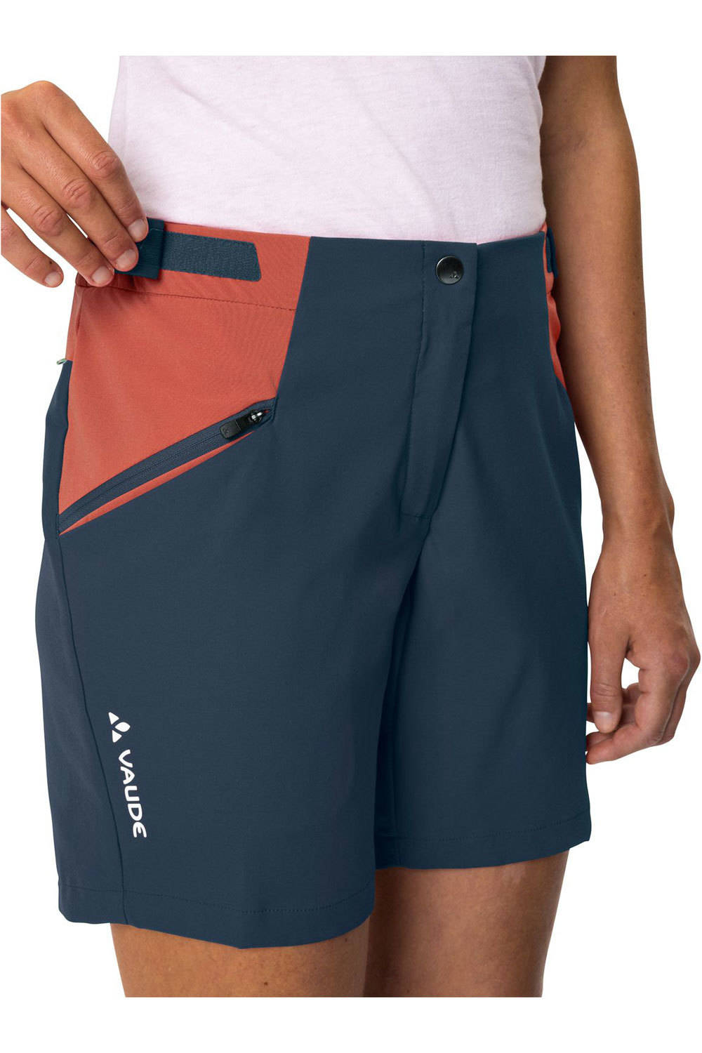 Vaude pantalón corto montaña mujer Women  s Tekoa Shorts III vista detalle