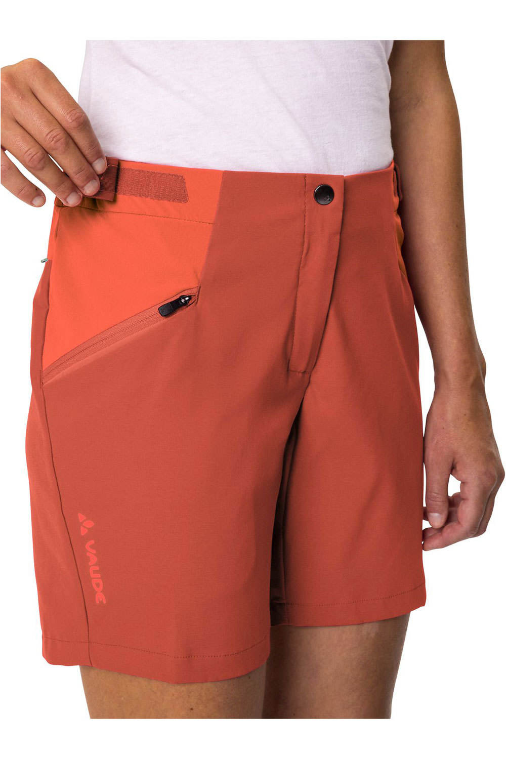 Vaude pantalón corto montaña mujer Women  s Tekoa Shorts III vista detalle