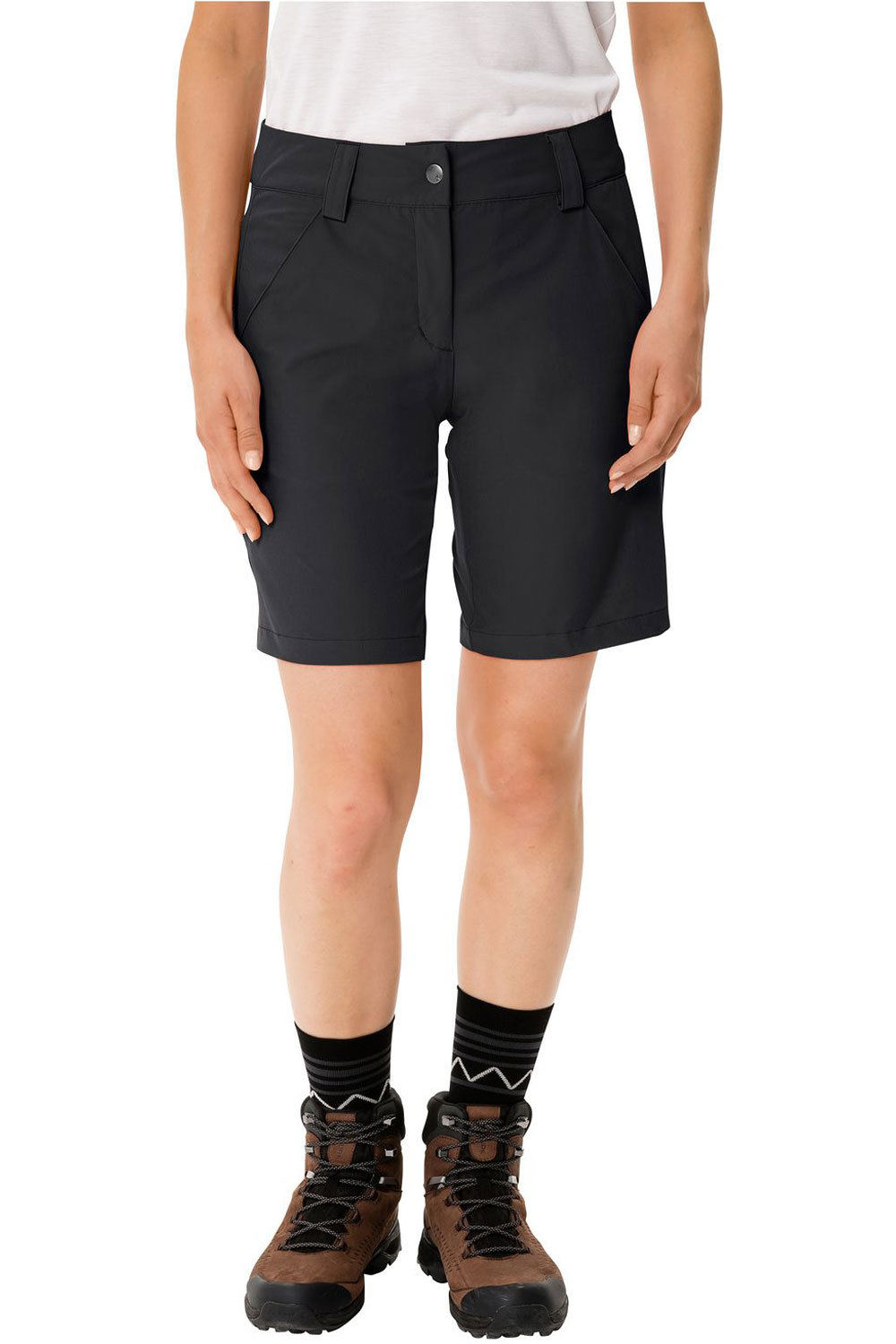 Vaude pantalón corto montaña mujer Women's Neyland Shorts vista frontal