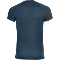 Odlo camiseta térmica manga corta hombre BL TOP crew neck s/s ACTIVE F-DRY LIGHT vista trasera