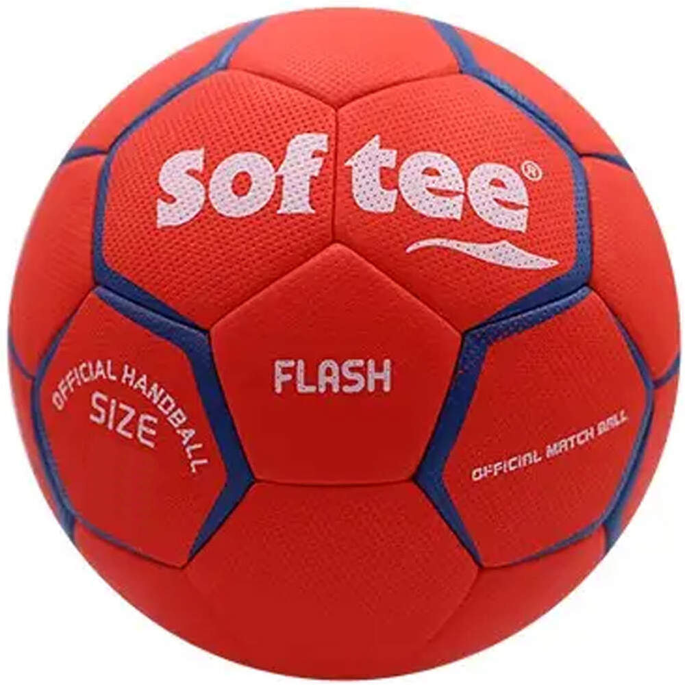Hand ball flash balón balonmano Rojo (2)