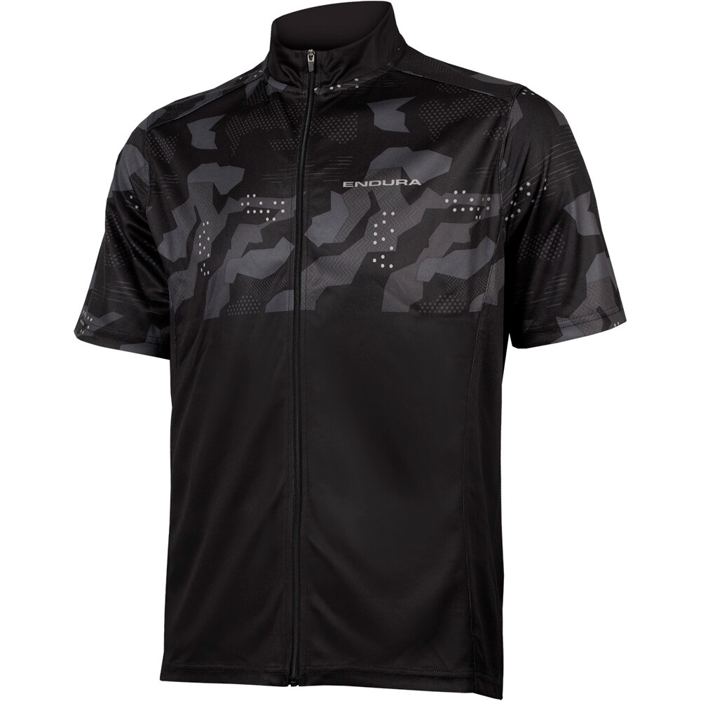 Hummvee ray maillot manga corta hombre Negro (L)