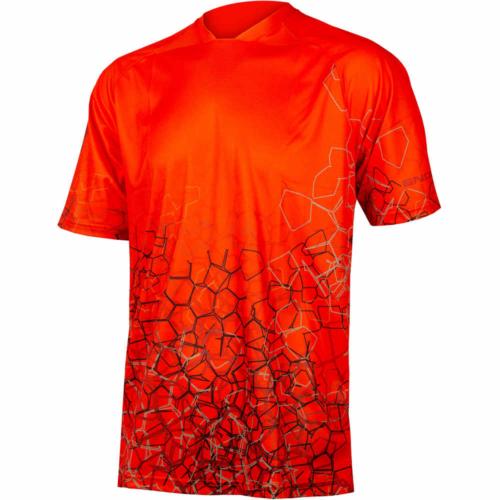 Endura camiseta ciclismo hombre Camiseta SingleTrack Print vista frontal