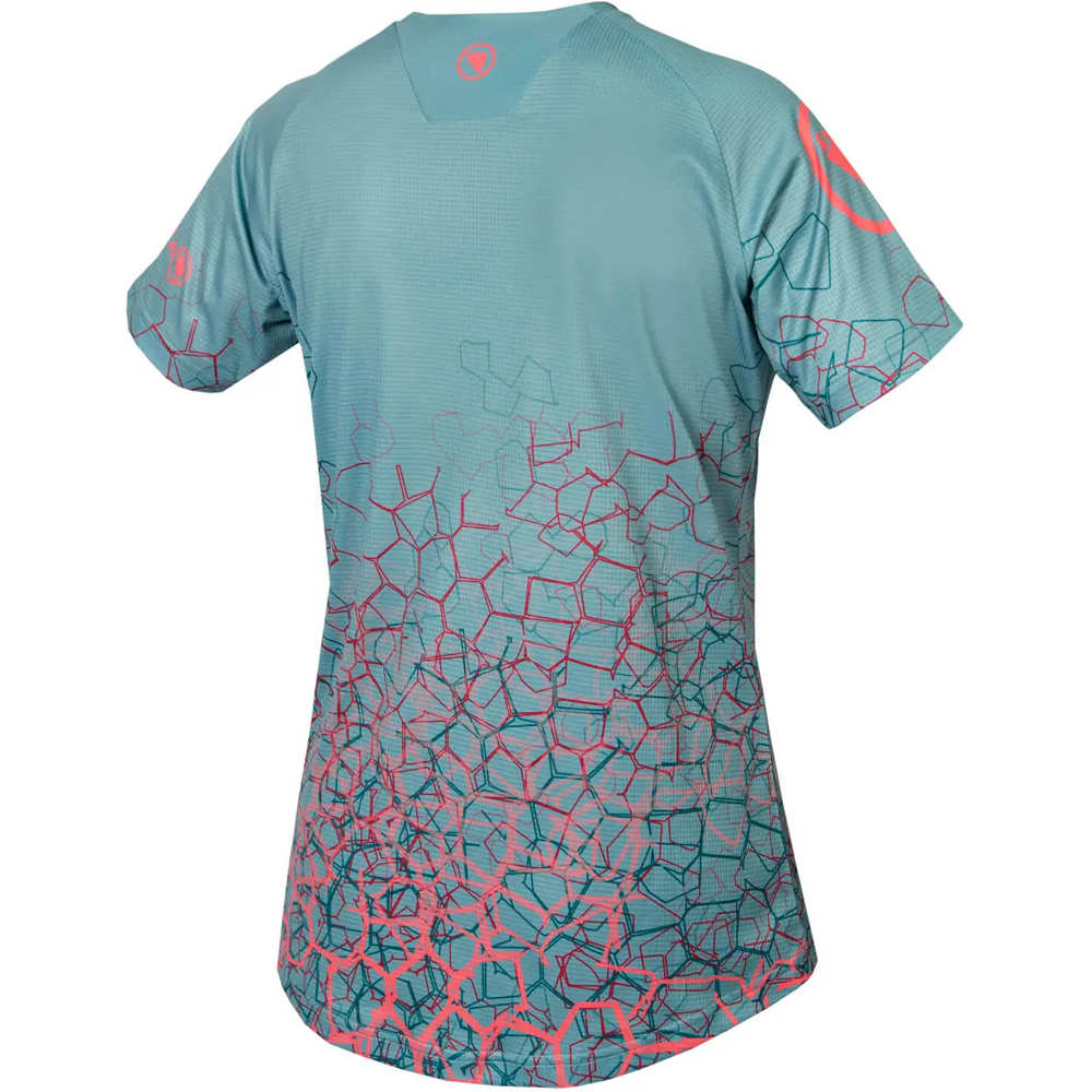 Endura camiseta ciclismo mujer Camiseta para mujer SingleTrack Print LTD 01