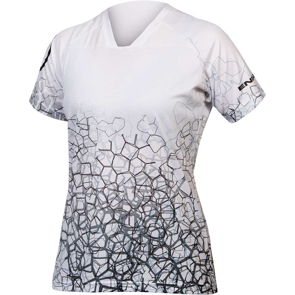 Endura camiseta ciclismo mujer Camiseta para mujer SingleTrack Print LTD vista frontal