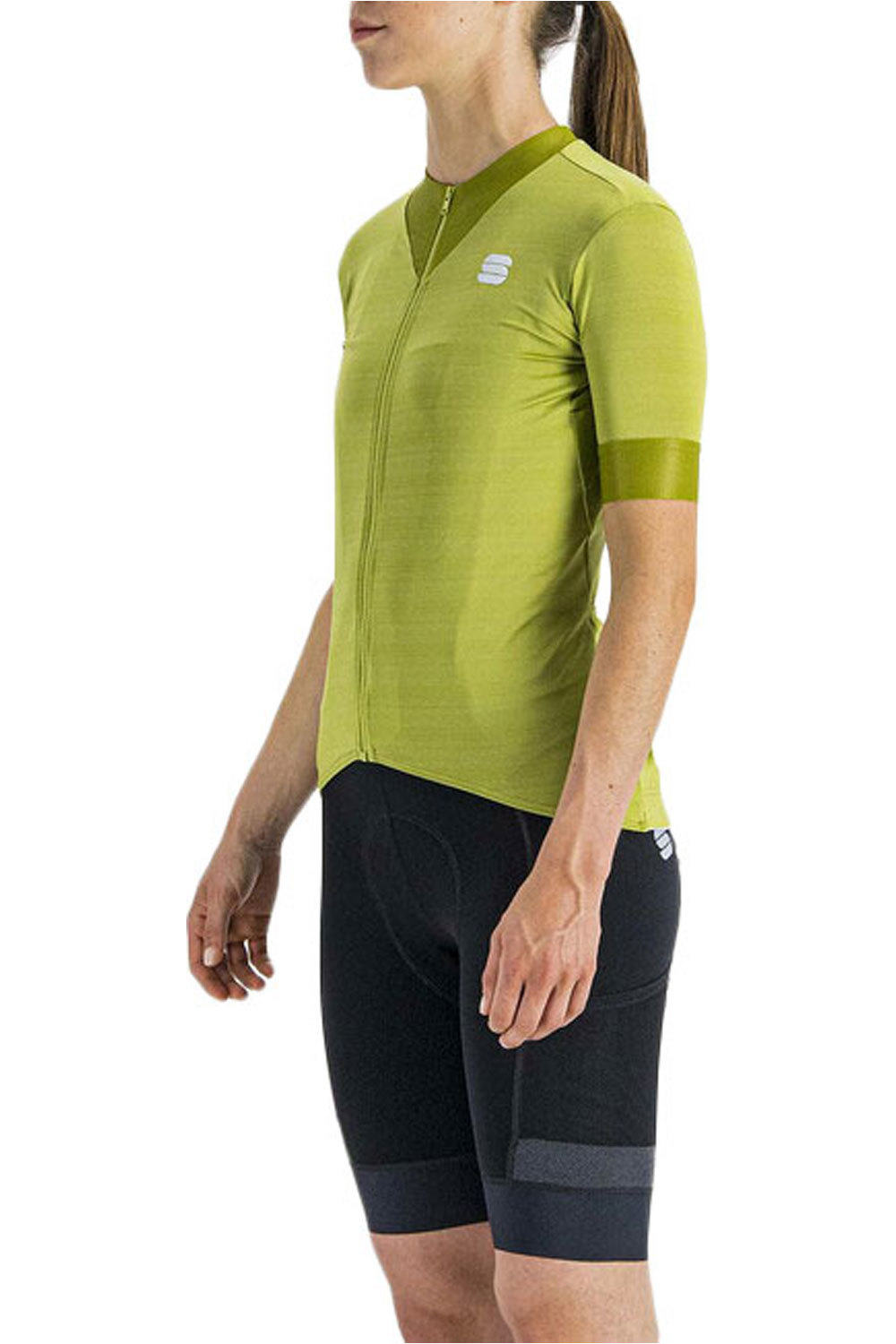 Kelly maillot manga corta mujer Verde (XL)