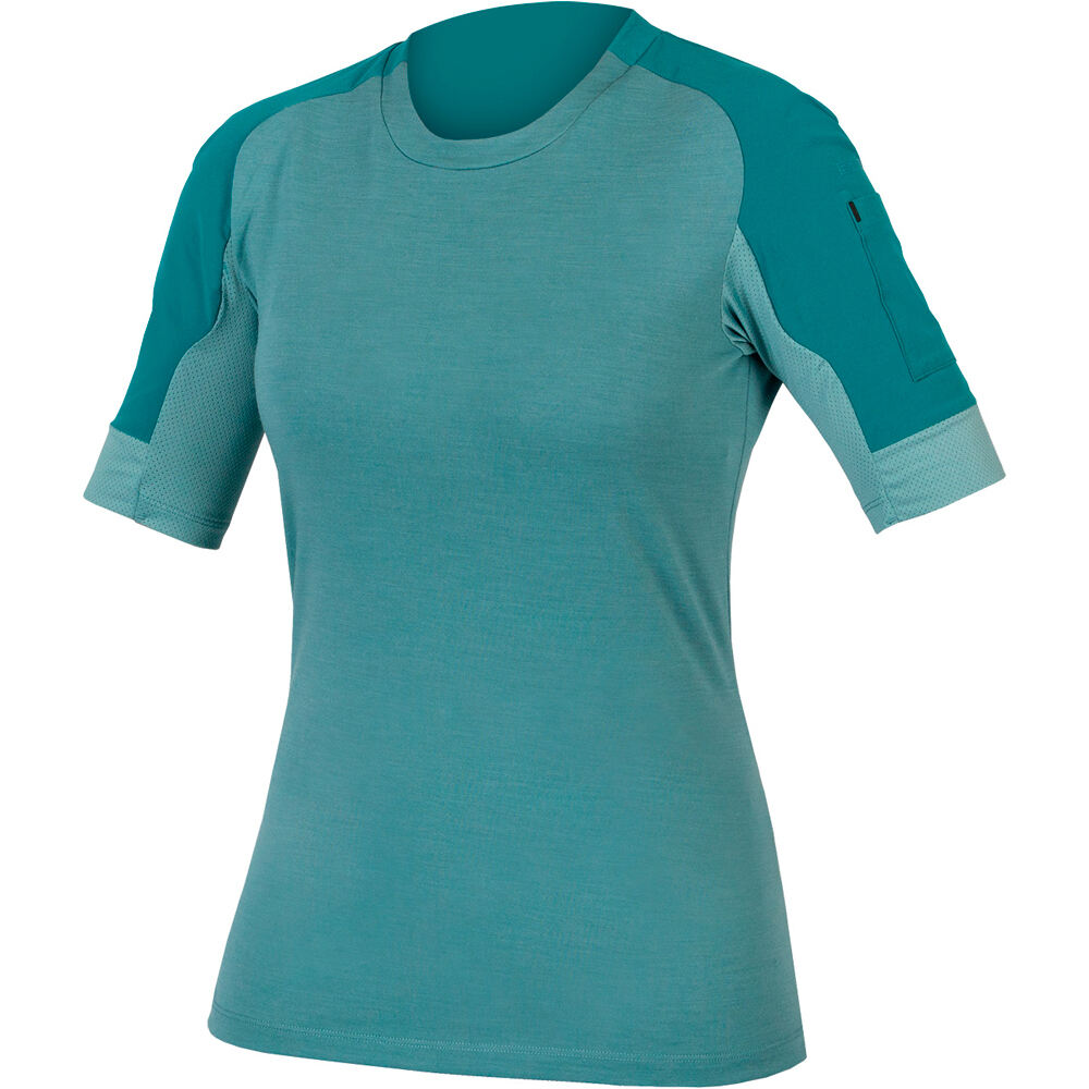 Endura gv500 camiseta ciclismo mujer