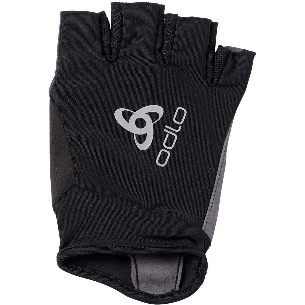 Active road guantes cortos ciclismo Negro (L)