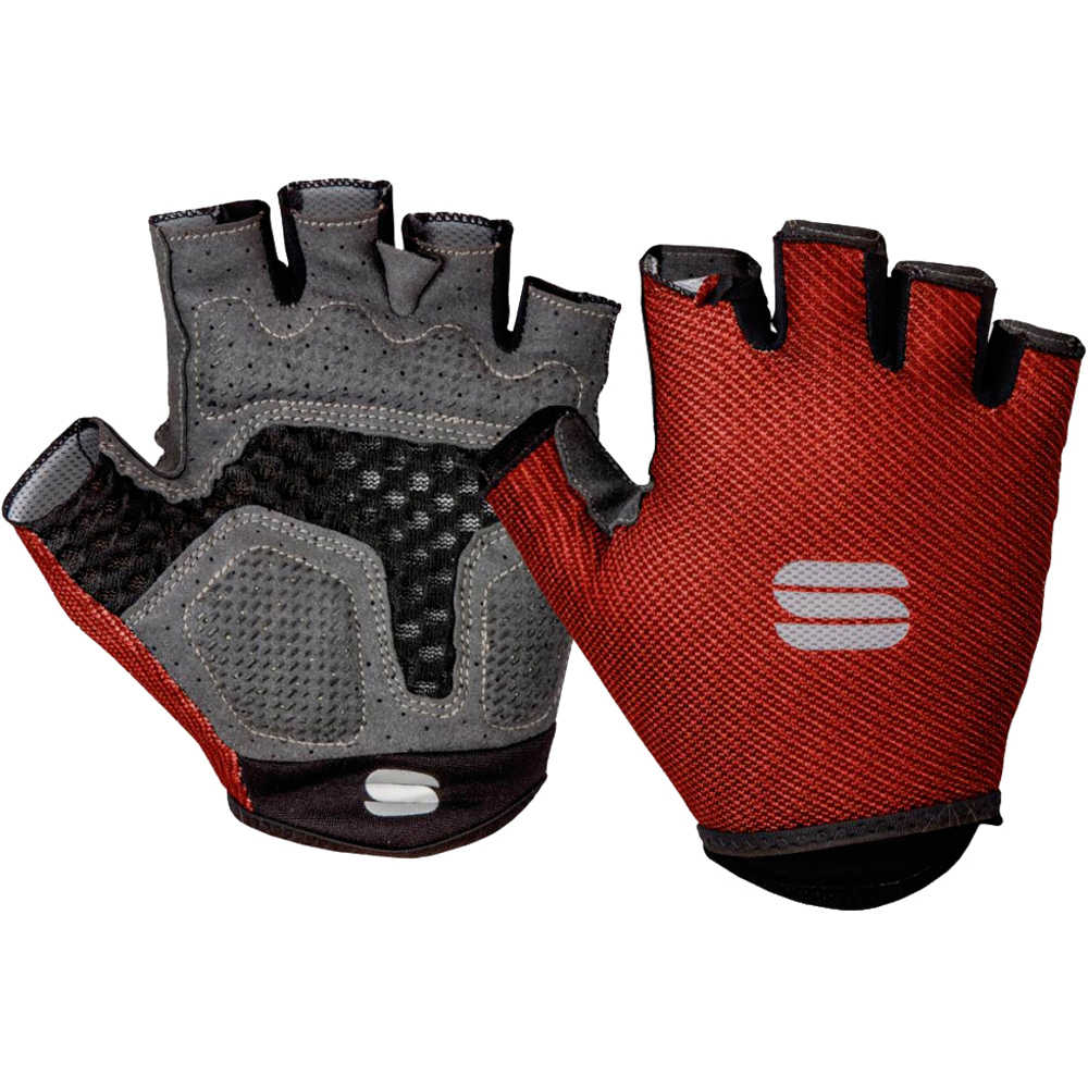 Air gloves guantes cortos ciclismo Rojo