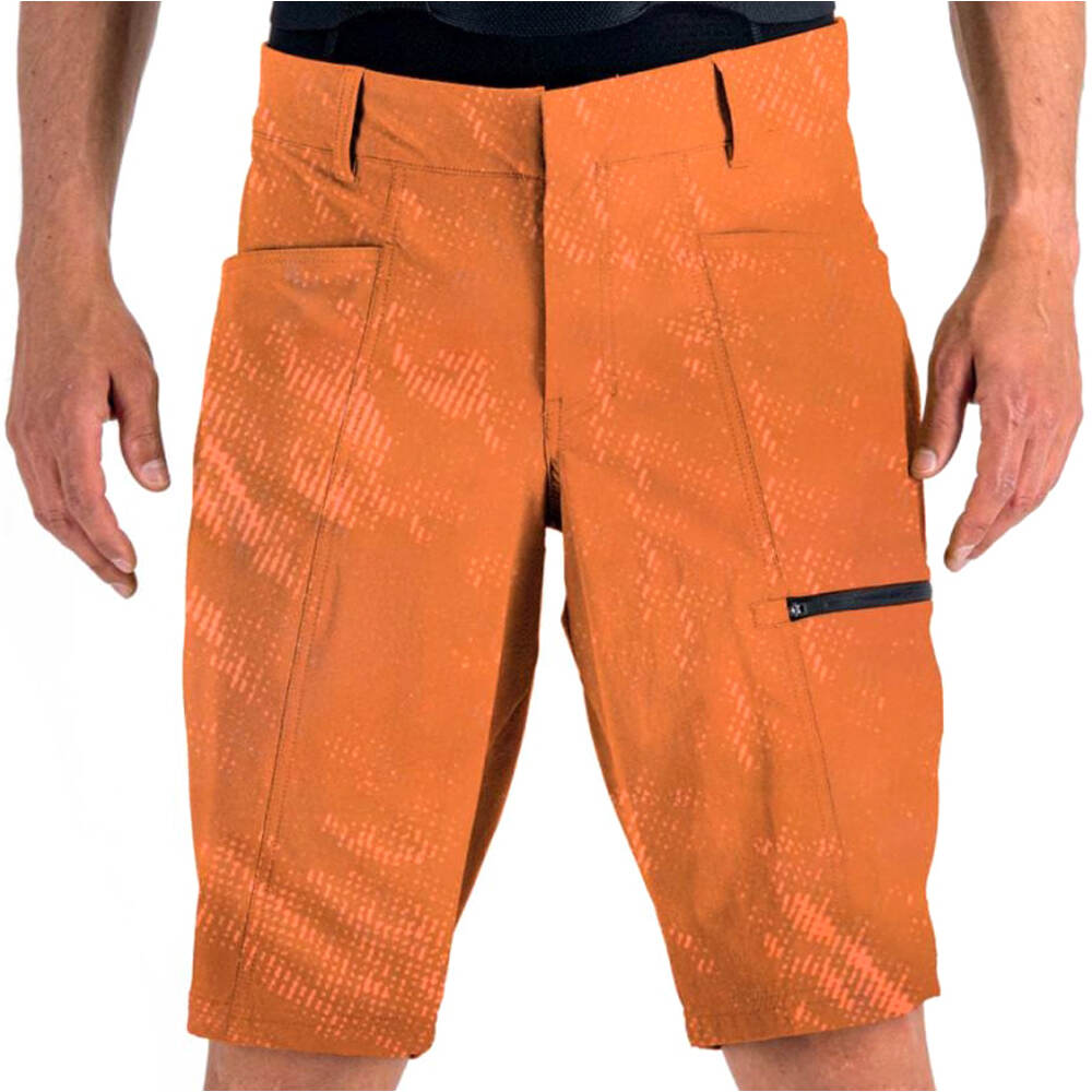 Sportful pantalón corto ciclismo hombre CLIFF GIARA OVERSHORT vista frontal