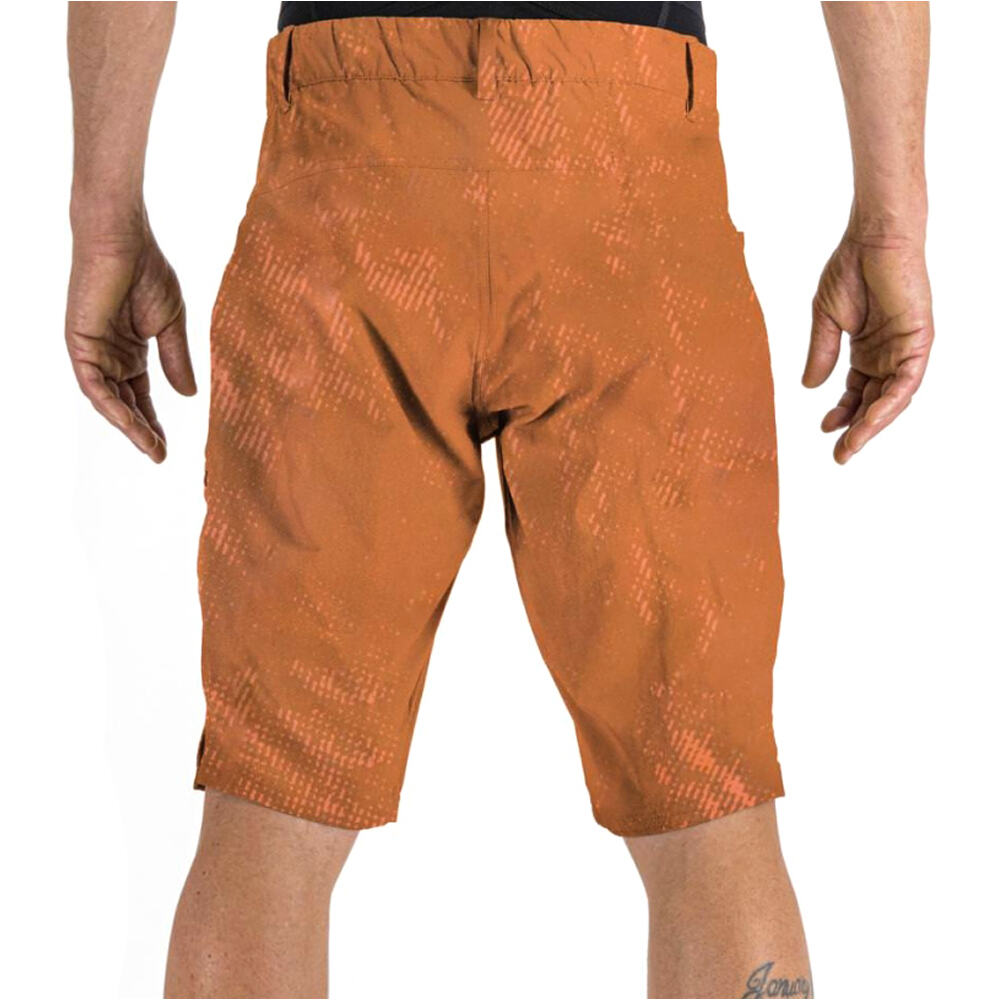 Sportful pantalón corto ciclismo hombre CLIFF GIARA OVERSHORT vista trasera