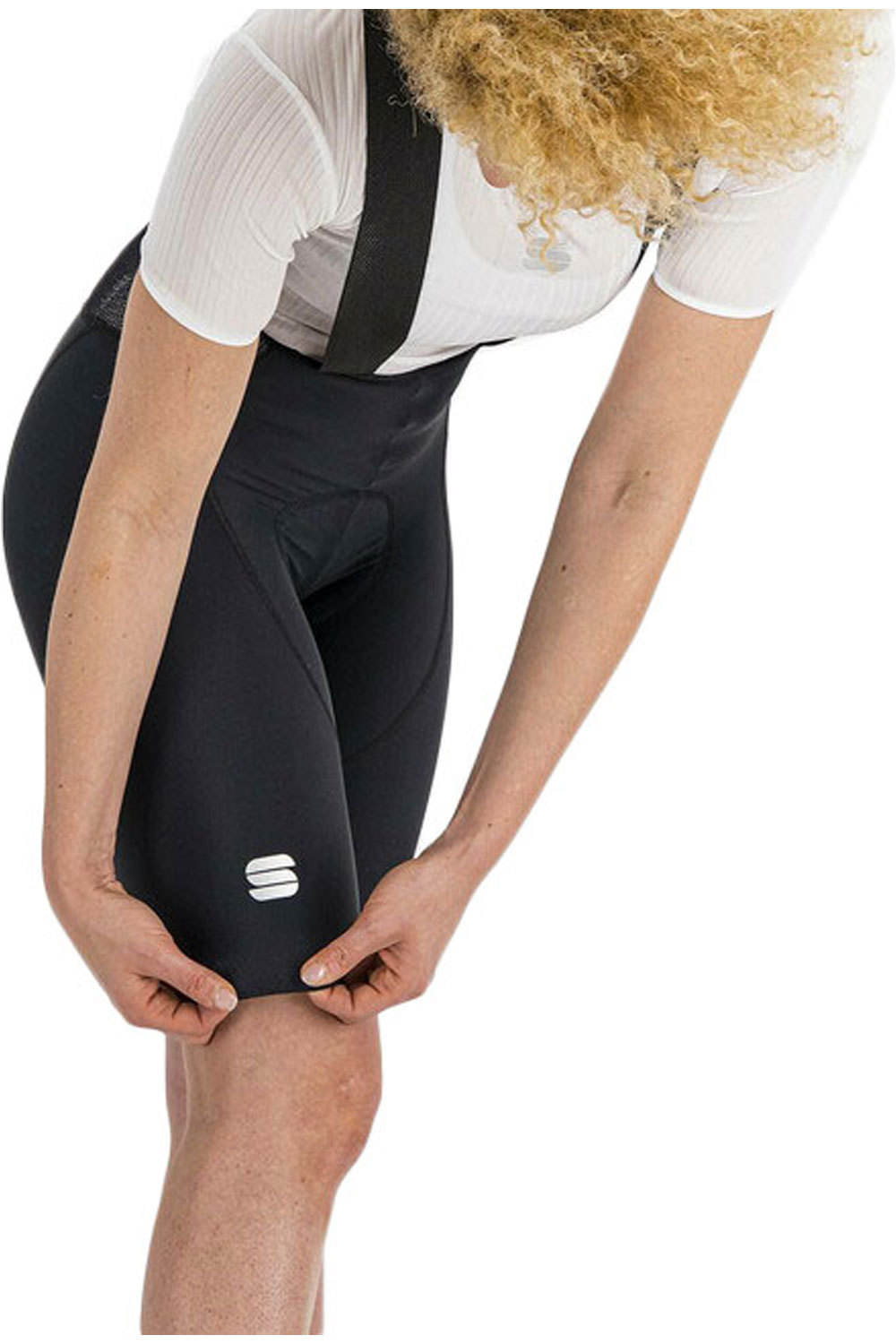 Sportful culotte corto mujer CLASSIC W BIBSHORT vista detalle