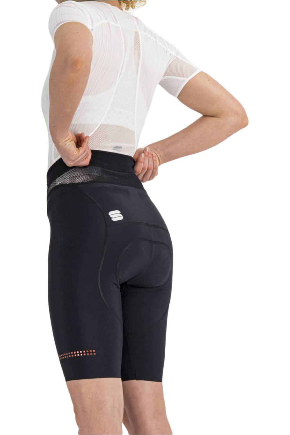 Classic culotte corto mujer Negro (XL)