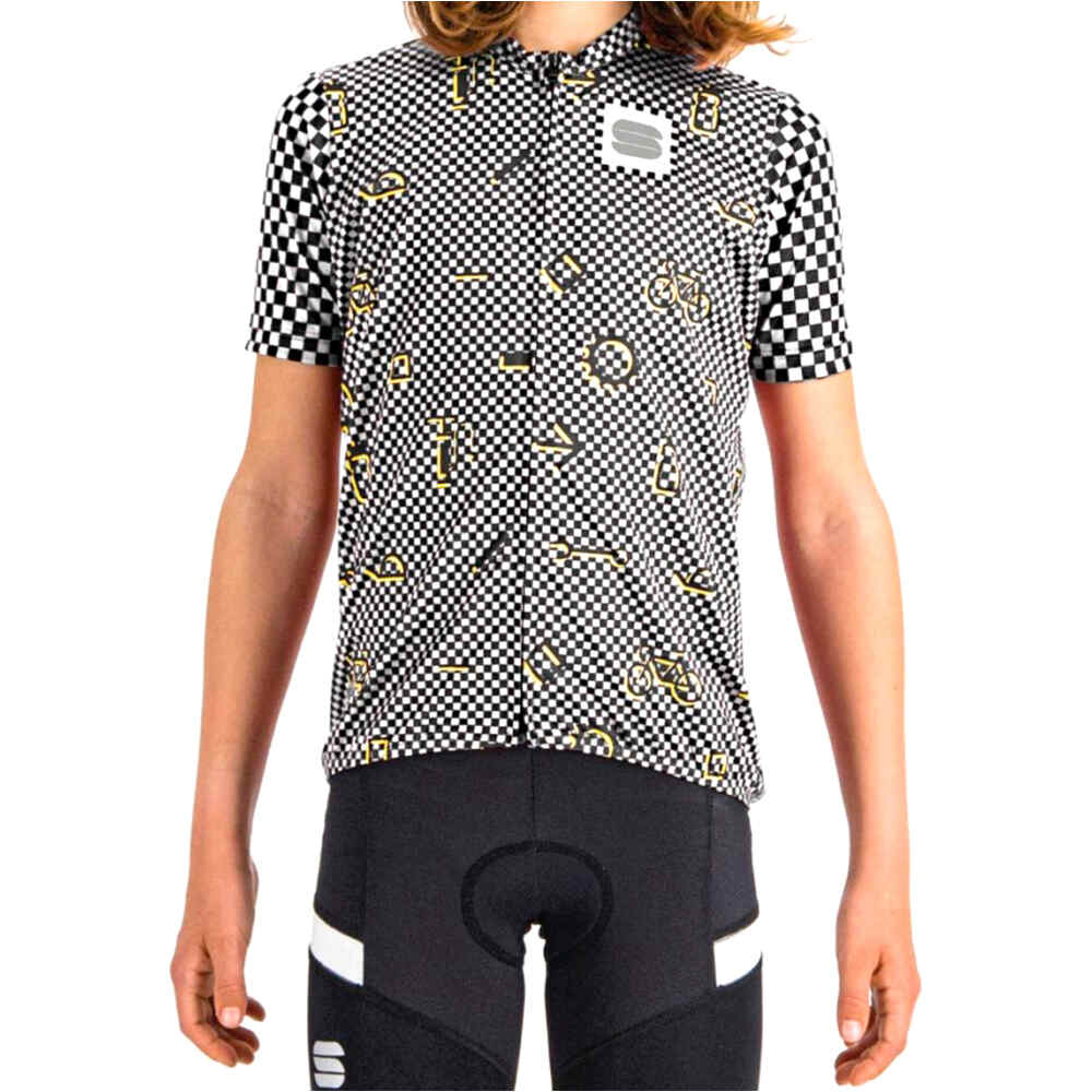 Sportful checkmate maillot manga corta niño