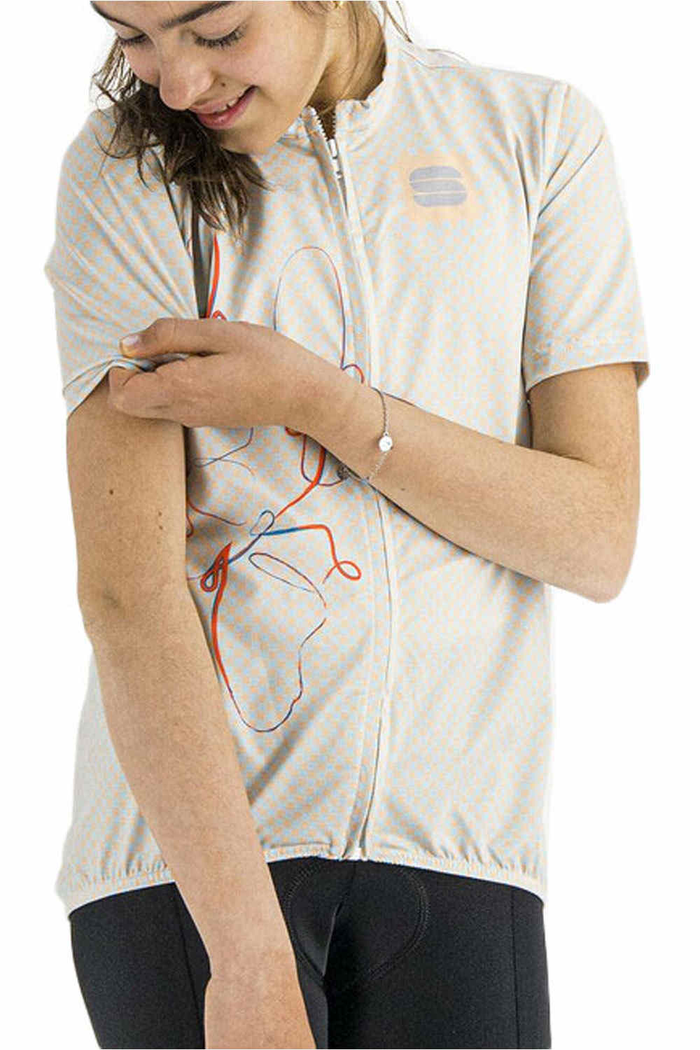 Sportful checkmate maillot manga corta niño
