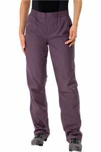 Vaude pantalón largo ciclismo mujer Women's Drop Pants II vista frontal