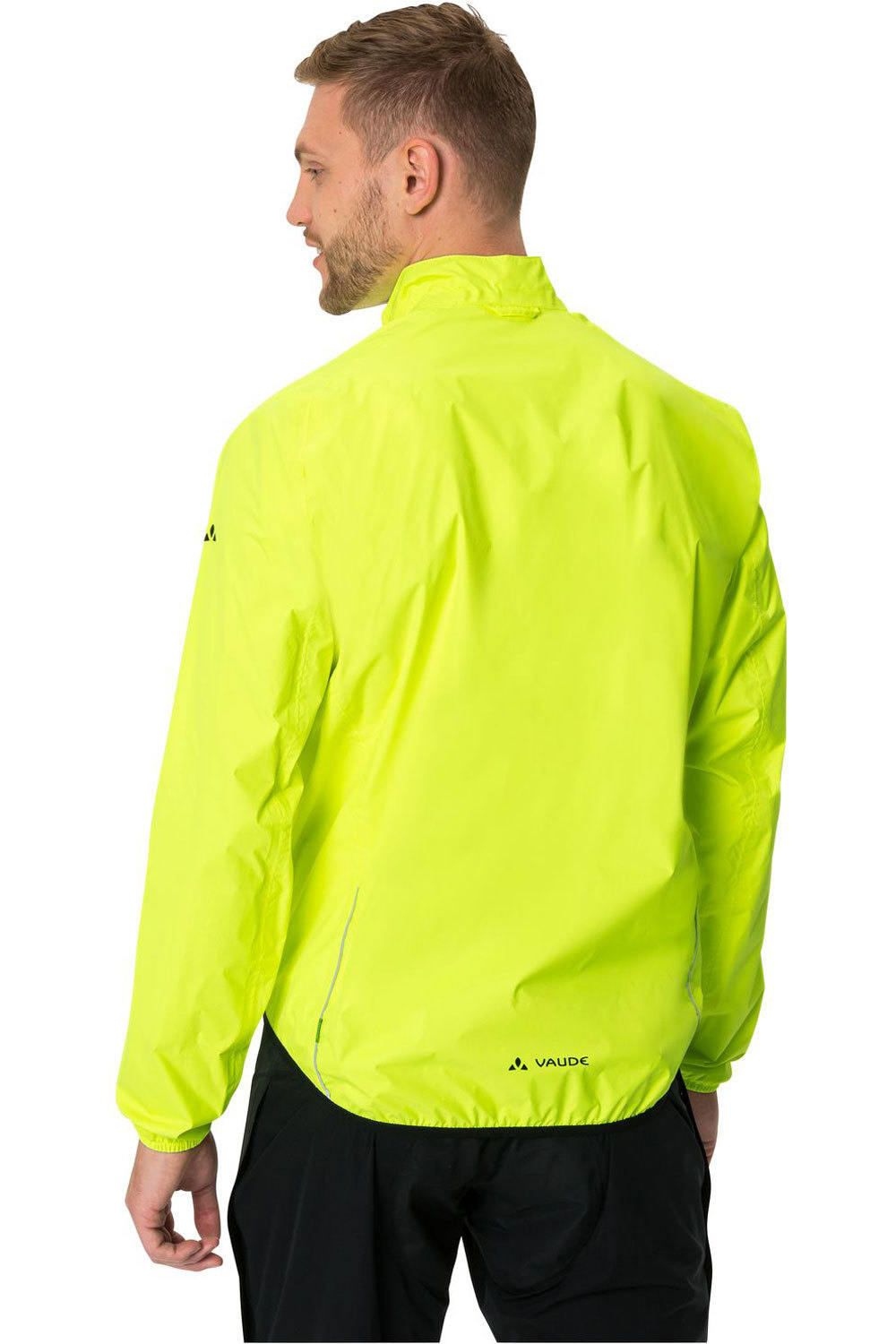 Vaude chaqueta impermeable ciclismo hombre Men's Drop Jacket III vista trasera