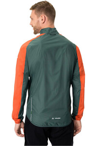 Vaude chaqueta impermeable ciclismo hombre Men's Drop Jacket III vista trasera