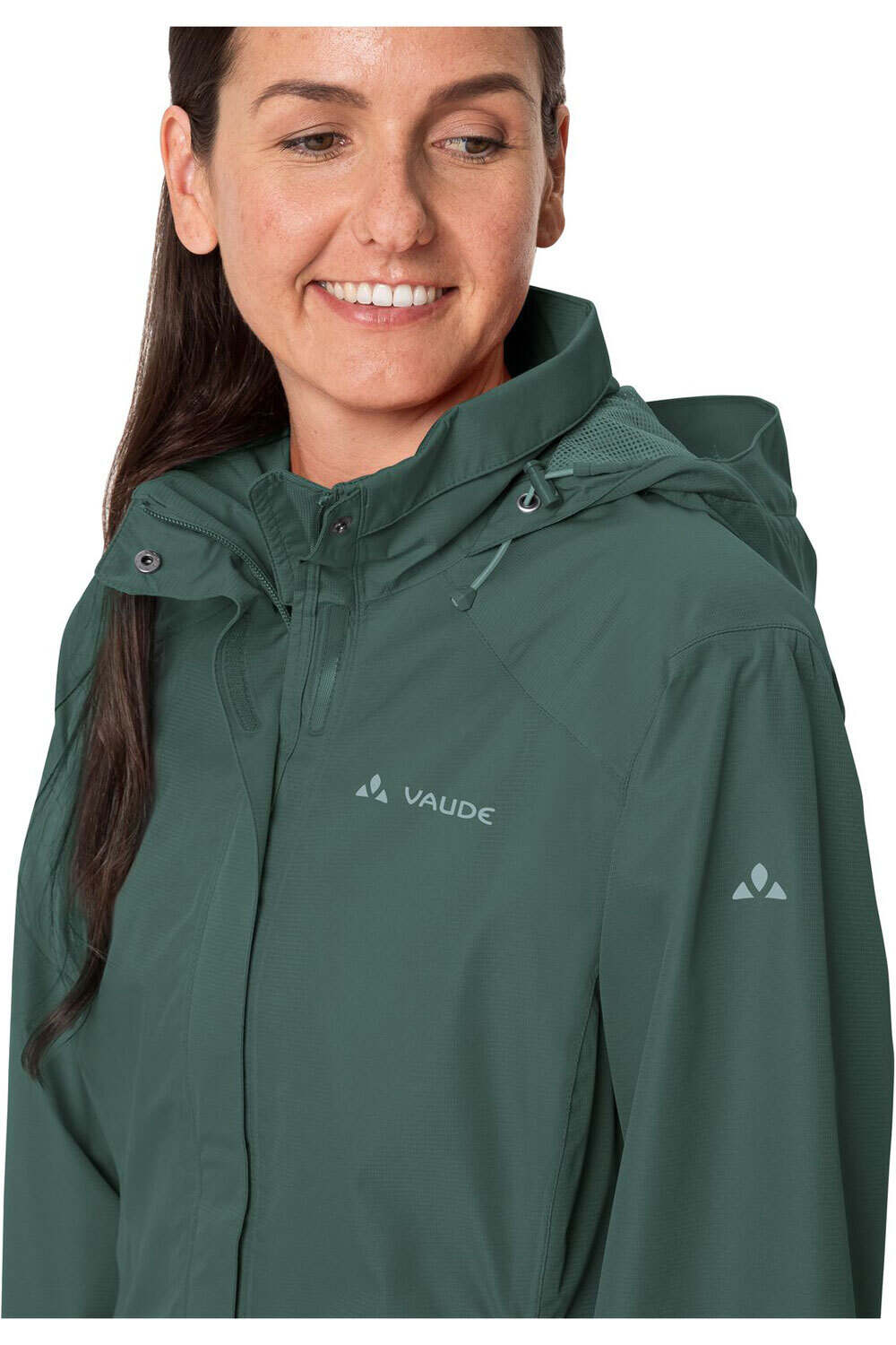 Vaude chaqueta impermeable ciclismo mujer Women's Escape Bike Light Jacket vista detalle