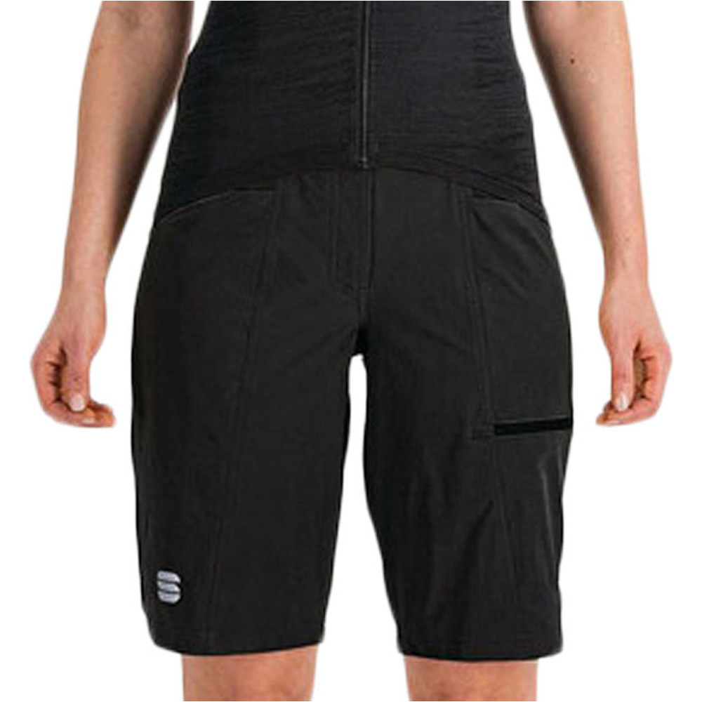 Giara culotte corto mujer Negro (L)