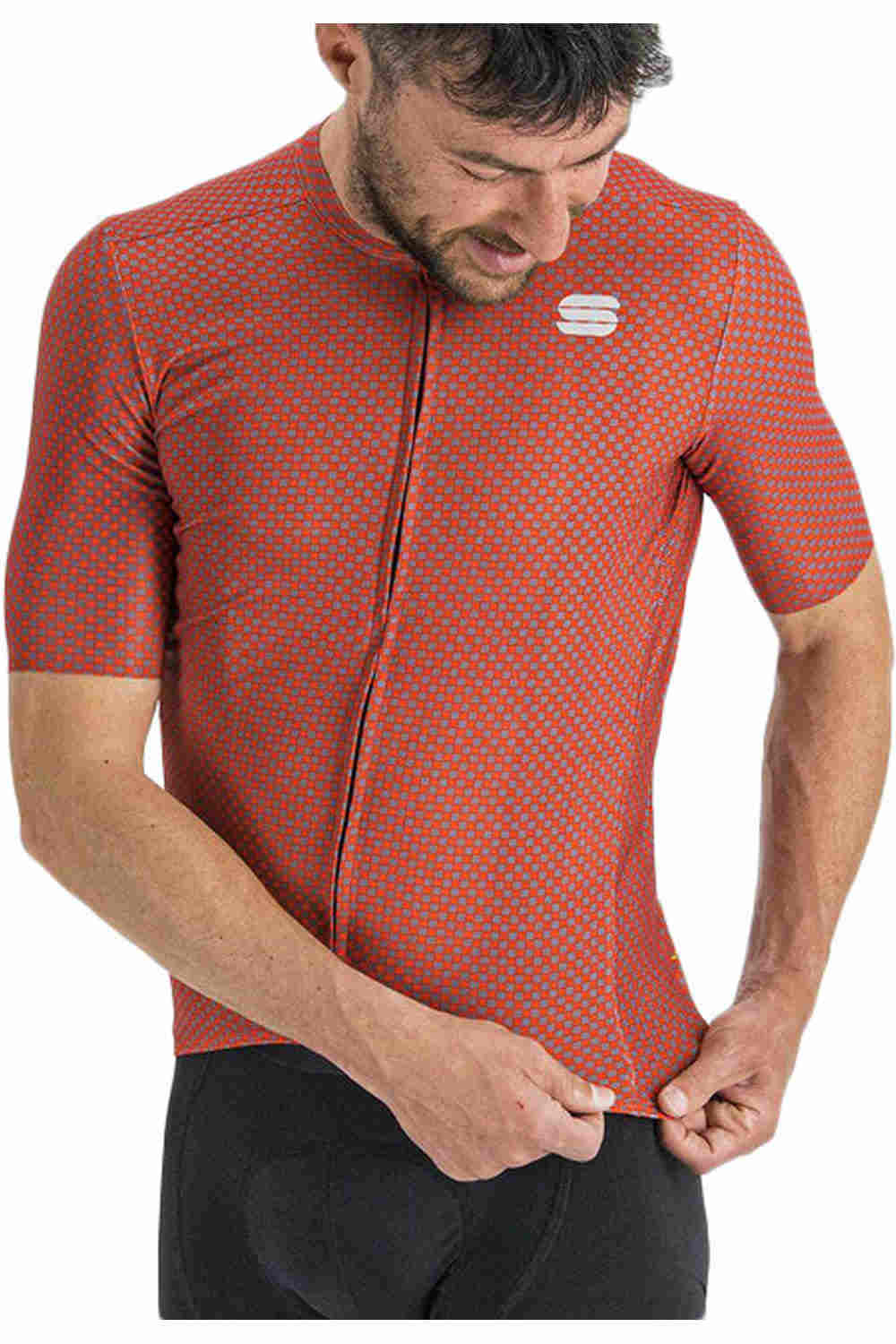 Sportful maillot manga corta hombre CHECKMATE JERSEY vista frontal