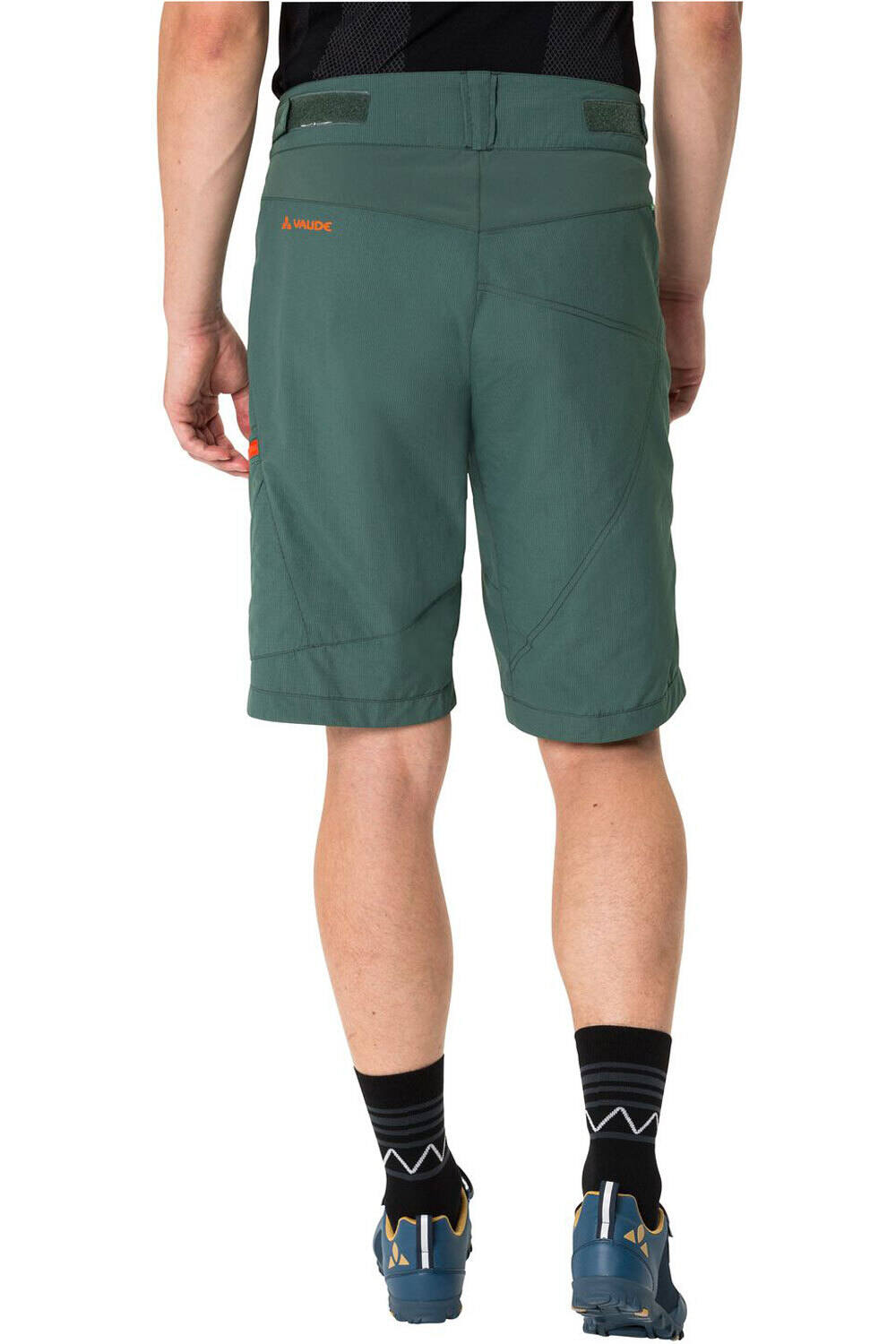 Vaude pantalón corto ciclismo hombre Men's Tamaro Shorts vista trasera