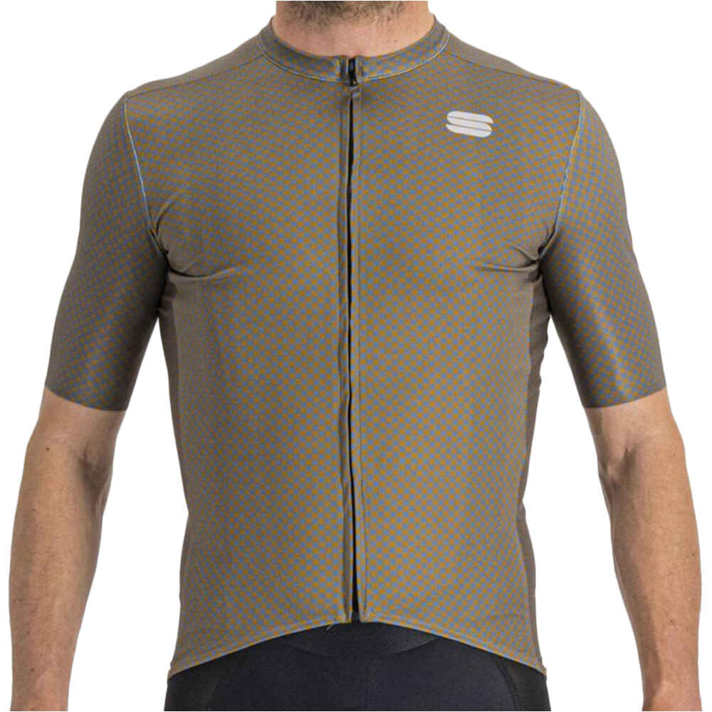 Checkmate maillot manga corta hombre Azul (L)