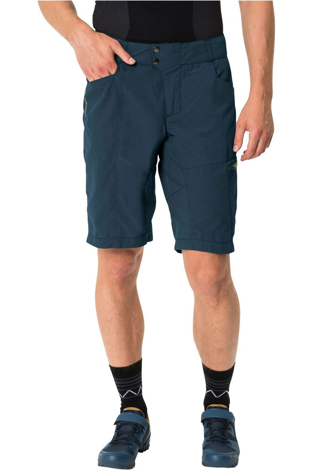 Vaude pantalón corto ciclismo hombre Men's Tamaro Shorts vista frontal