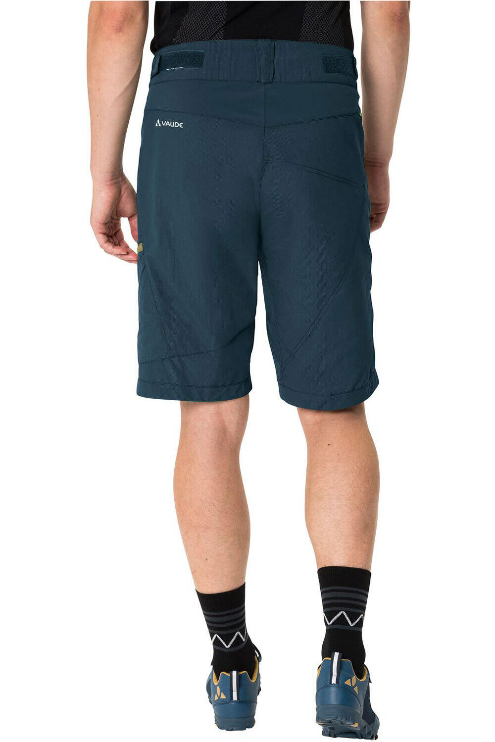 Vaude pantalón corto ciclismo hombre Men's Tamaro Shorts vista trasera