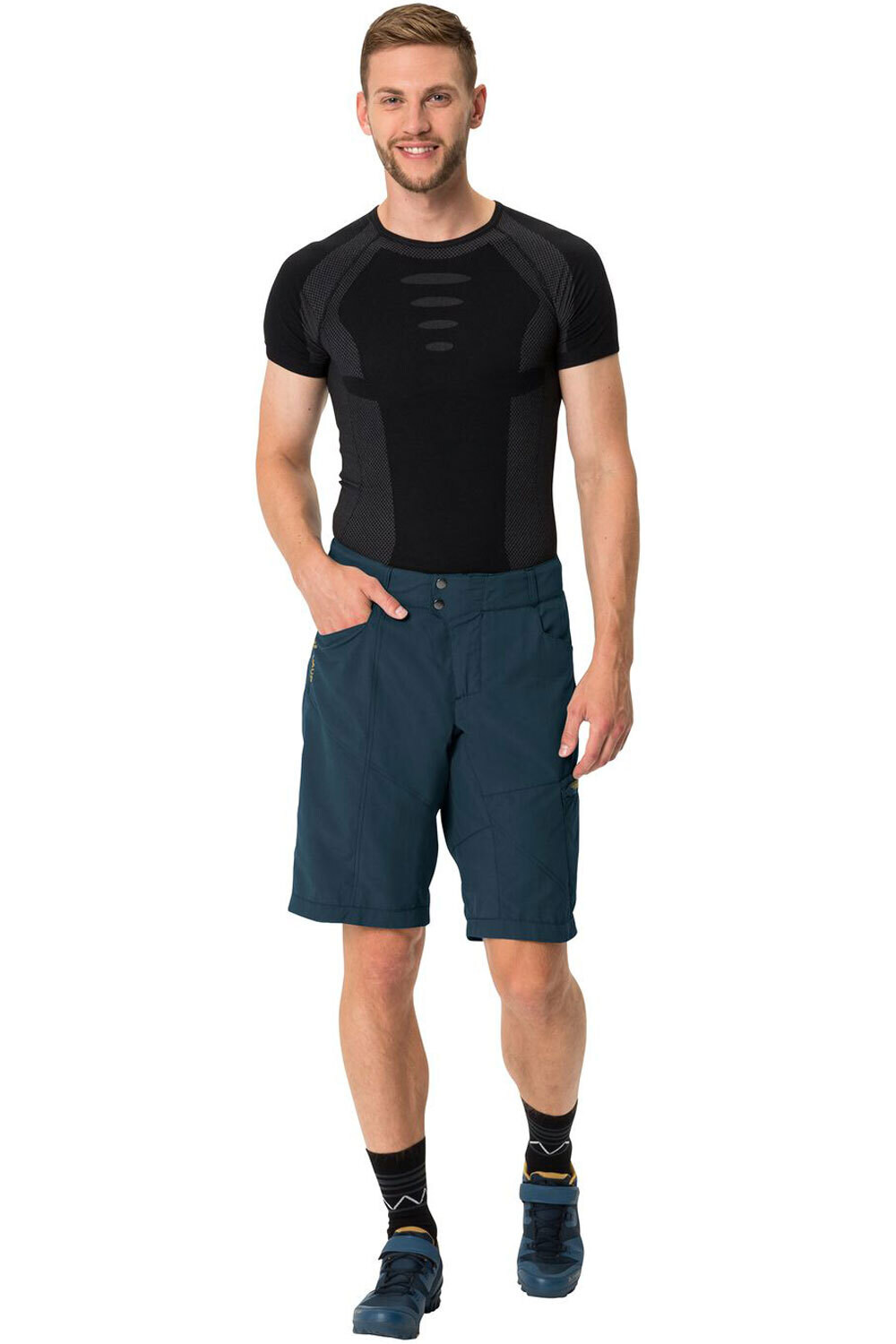 Vaude pantalón corto ciclismo hombre Men's Tamaro Shorts 04