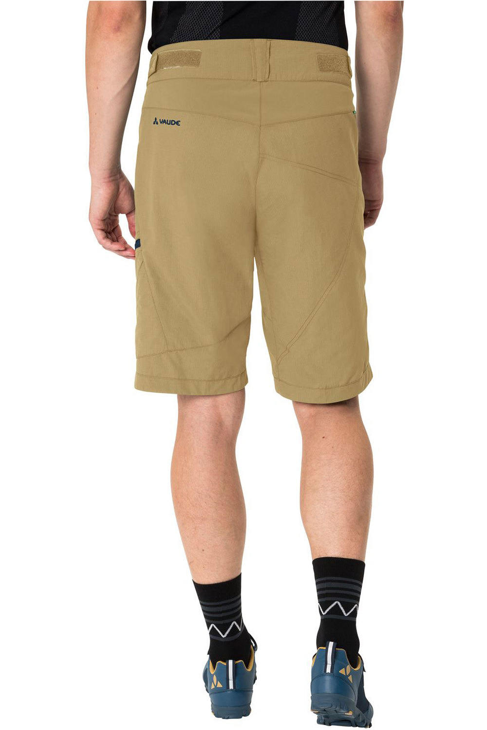 Vaude pantalón corto ciclismo hombre Men's Tamaro Shorts vista trasera