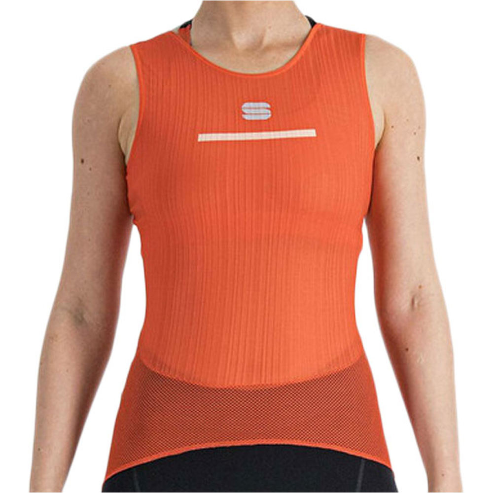 Sportful camiseta térmica mujer PRO BASELAYER W SLEEVELESS vista trasera