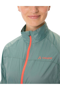 Vaude chaqueta impermeable ciclismo mujer Women's Air Jacket III vista detalle