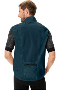 Vaude chaleco ciclismo cortavientos Men's Air Vest III vista trasera